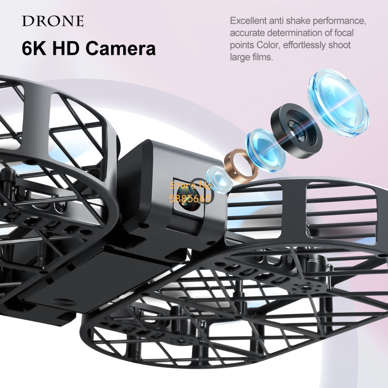กล้อง 8K HD 360 °   การป้องกัน - Drone Camera Case บทวิจารณ์และราคา