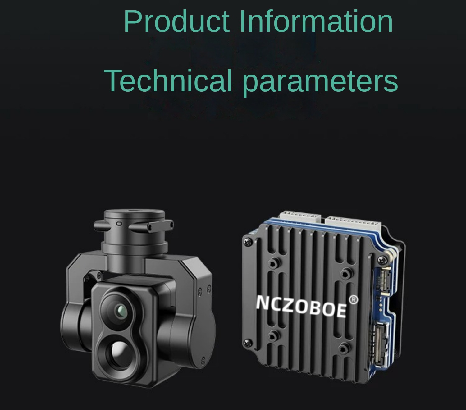 โมดูลกล้อง FPV AI ของ NCZOBOE  - Drone Camera Thermal บทวิจารณ์และราคา