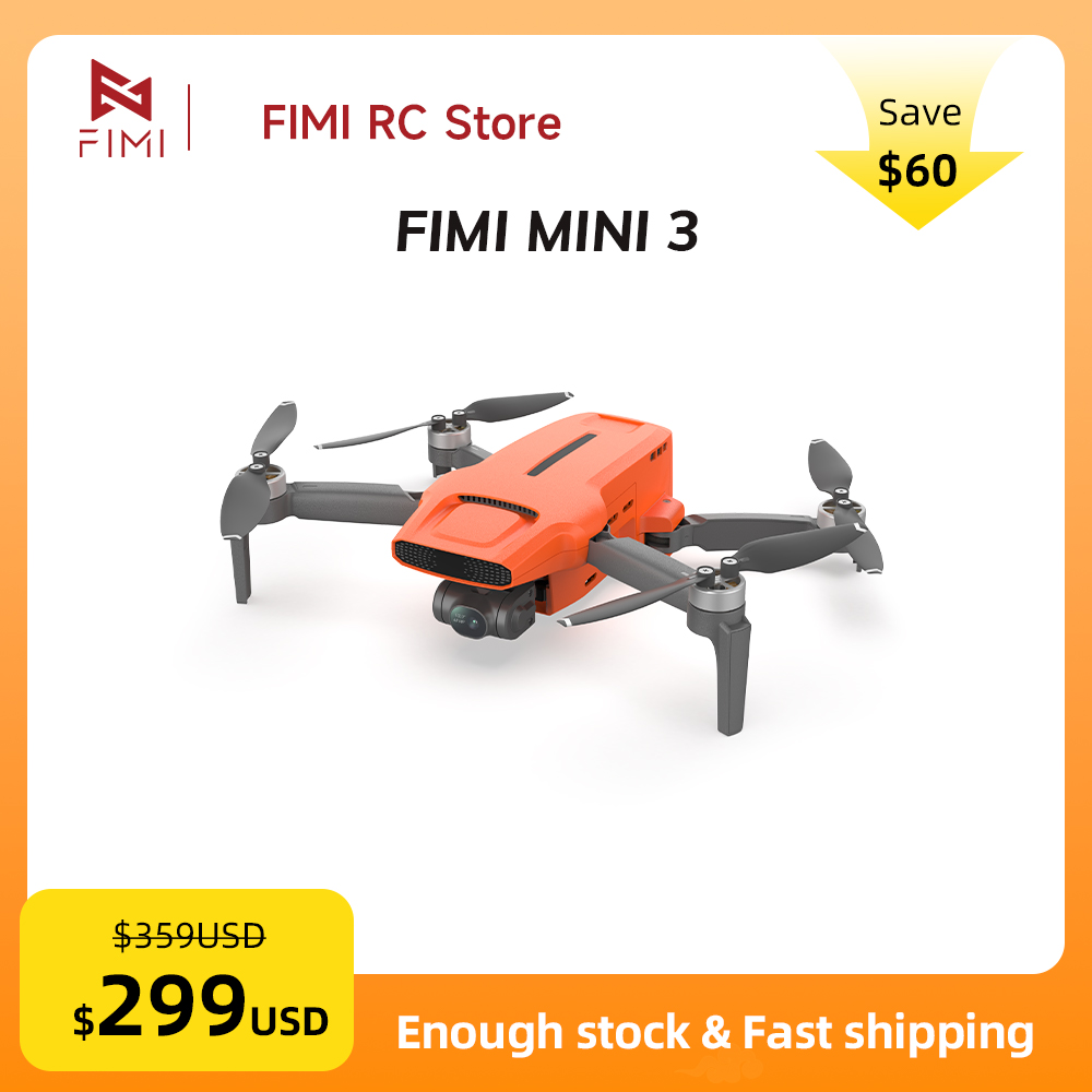 โดรน FIMI MINI 3 กล้อง 4K 60fp - Drone Camera 4K บทวิจารณ์และราคา